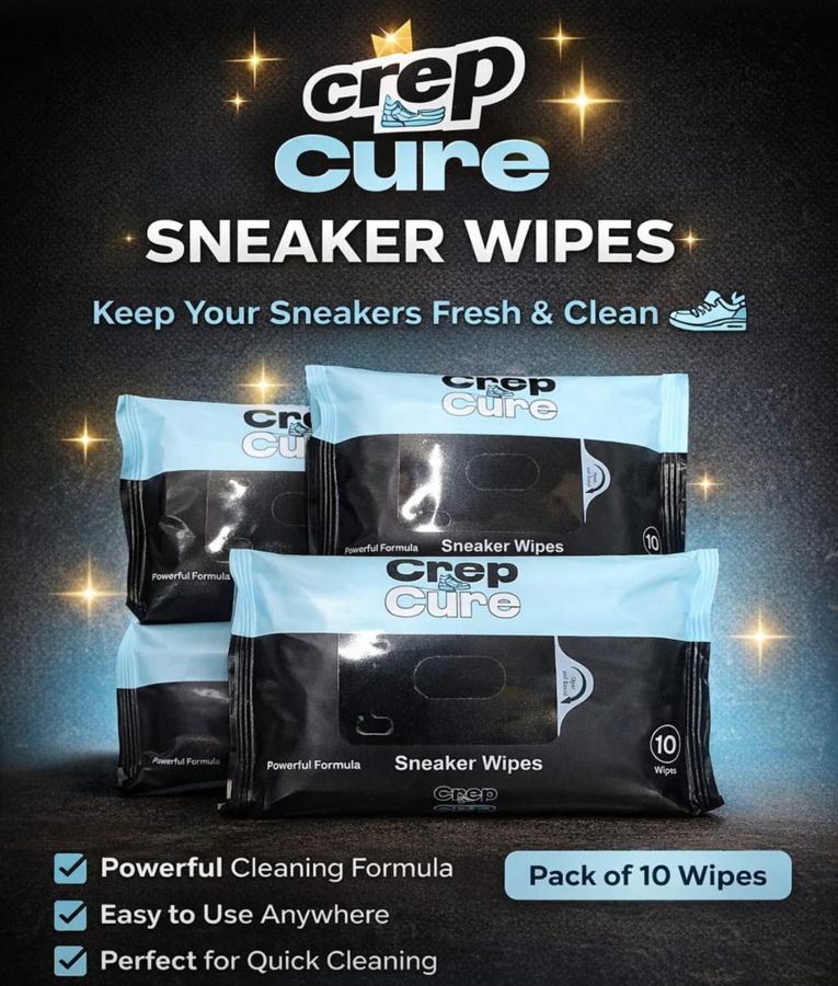 Crep Cure sneaker wipes, pack of 10